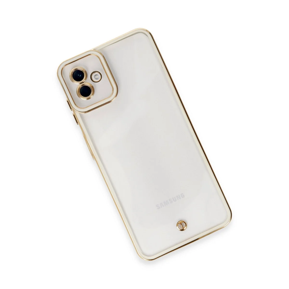 Samsung Galaxy A04 Kılıf Liva Lens Silikon - Beyaz görsel 3