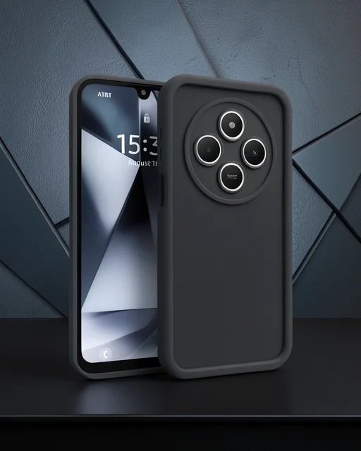 Xiaomi Redmi 14c Kılıf Viera Silikon - Siyah