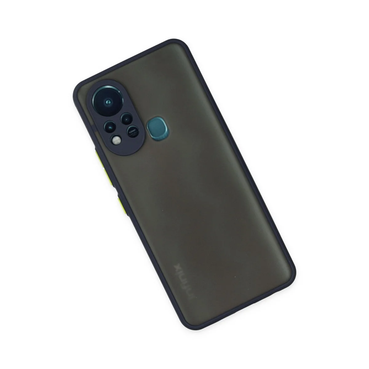 İnfinix Hot 11s Kılıf Montreal Silikon Kapak - Lacivert görsel 3