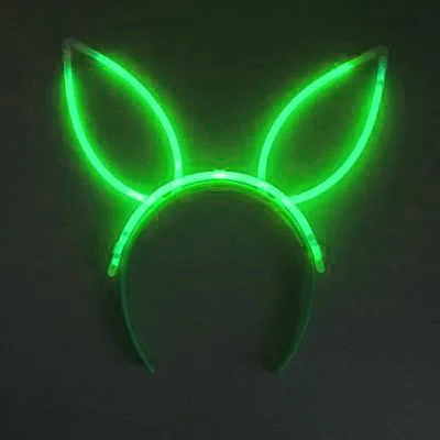 Karanlıkta Yanan Fosforlu Glow Taç 6 Renk 6 Adet görsel 2
