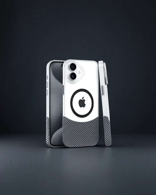 Joko Apple İphone 16 Carbon Puzzle Magsafe Kapak - Beyaz