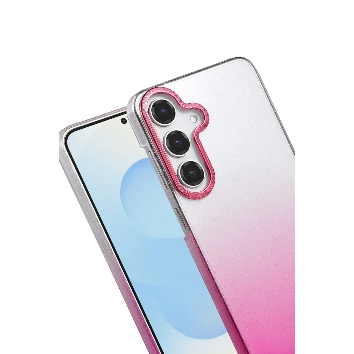 Samsung Galaxy A35 5G Glossy Kapak - Pembe görsel 3