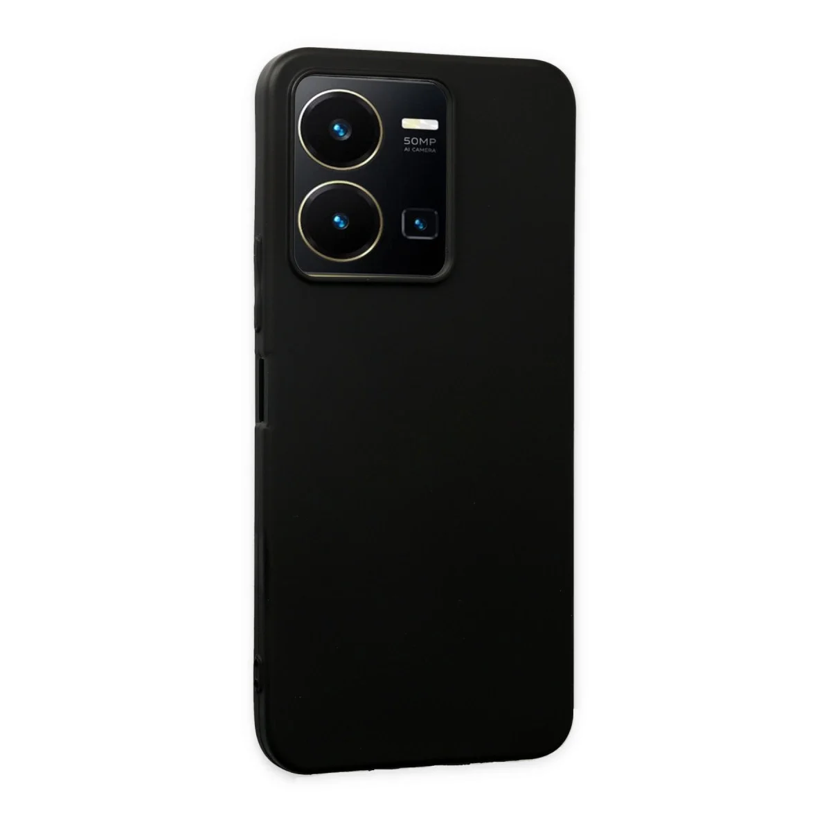 Vivo Y35 Kılıf First Silikon - Siyah görsel 2