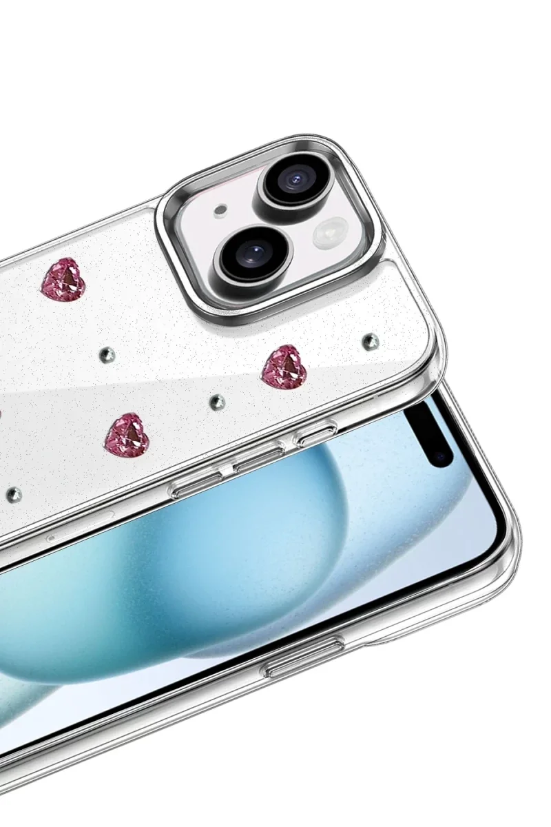 Apple iPhone 14 Fiyonk Desenli Kapak - Desen 3 görsel 2