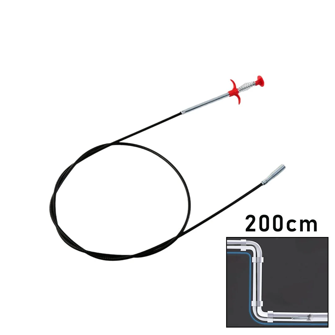 200CM Yaylı - Kıskaç Lavabo - Gider Vb.tezleme - Çok Amaçlı Çubuk