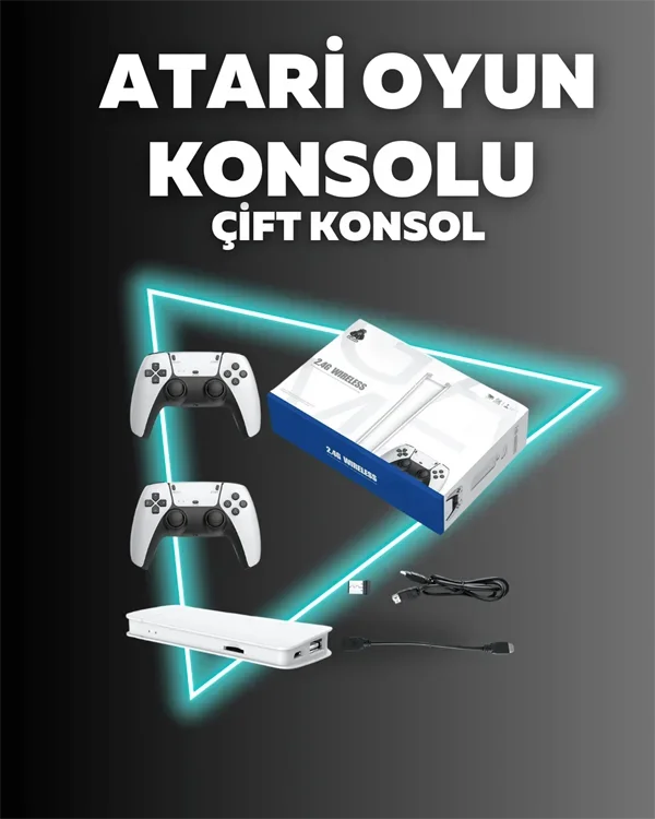 Retro Oyun Konsolu – 20.000 Yüklü Oyun görsel 2