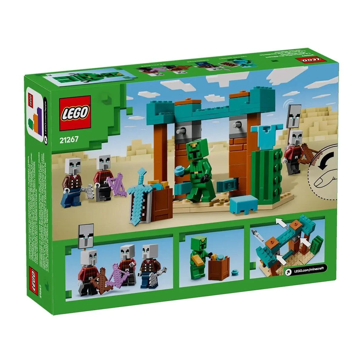 21267 Lego necraft The Illager Çöl Devriyesi 105 parça +7 yaş görsel 6