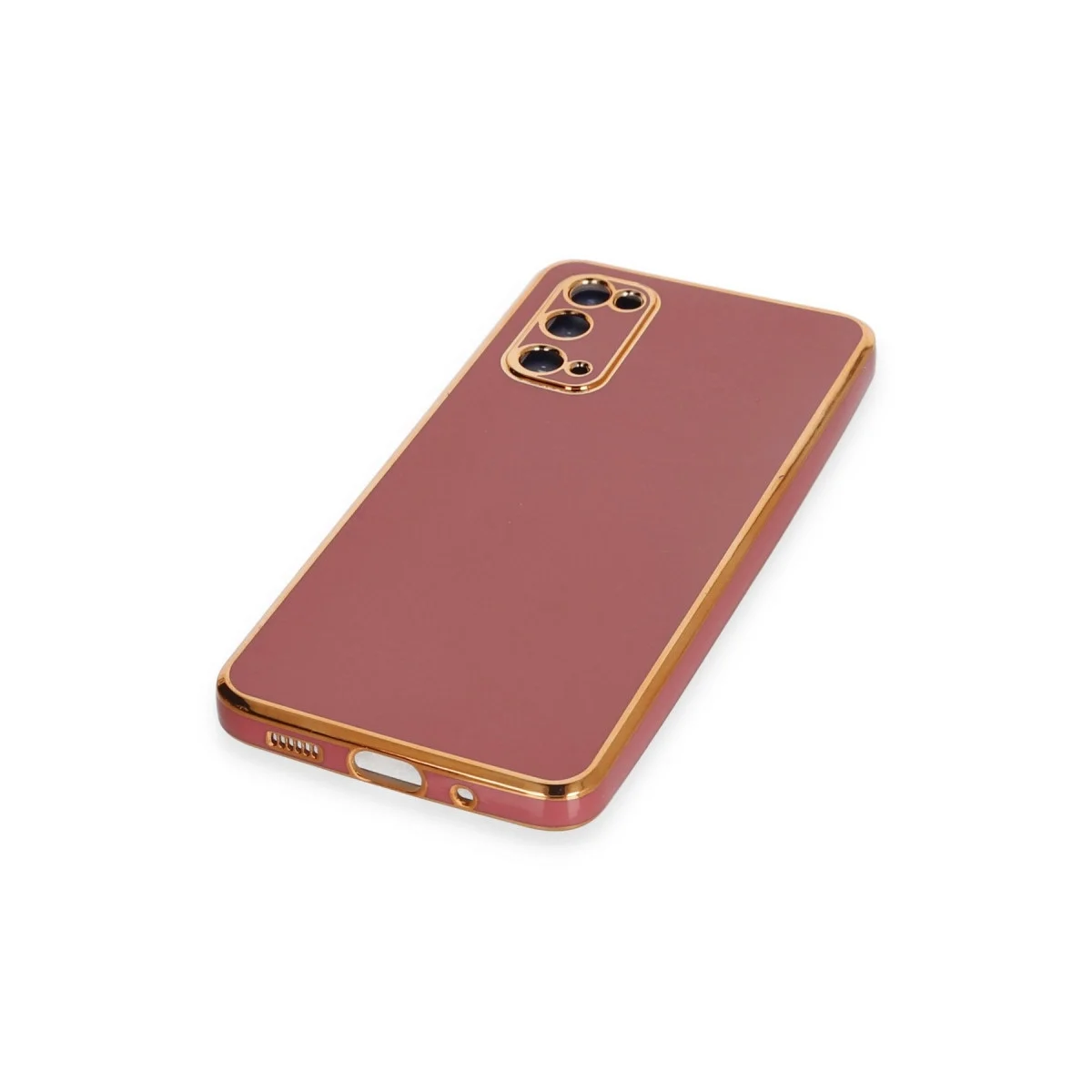 Samsung Galaxy S20 Kılıf Volet Silikon - Kırmızı görsel 4