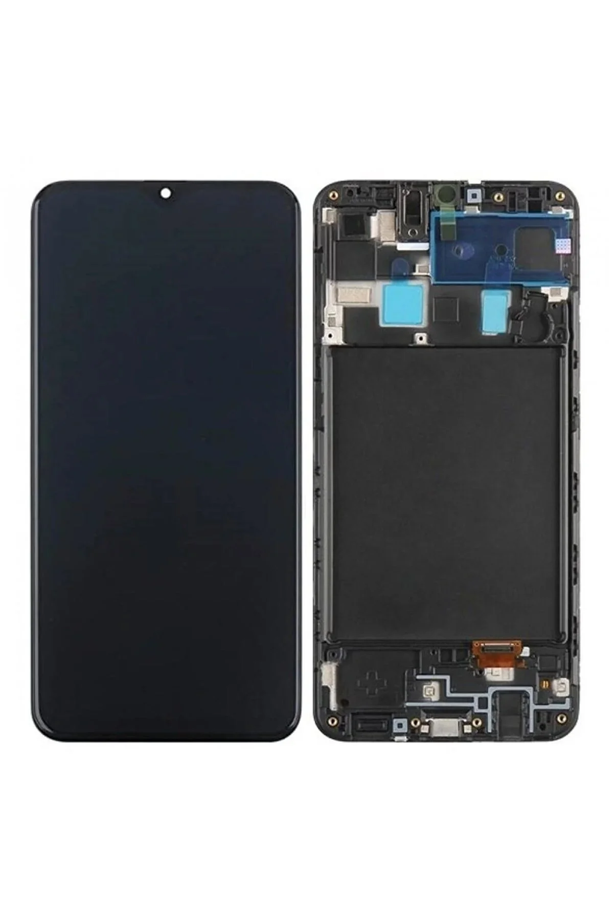 A205 A20 Lcd Ekran + Dokunmatik Çıtalı Full Oled L görsel 3