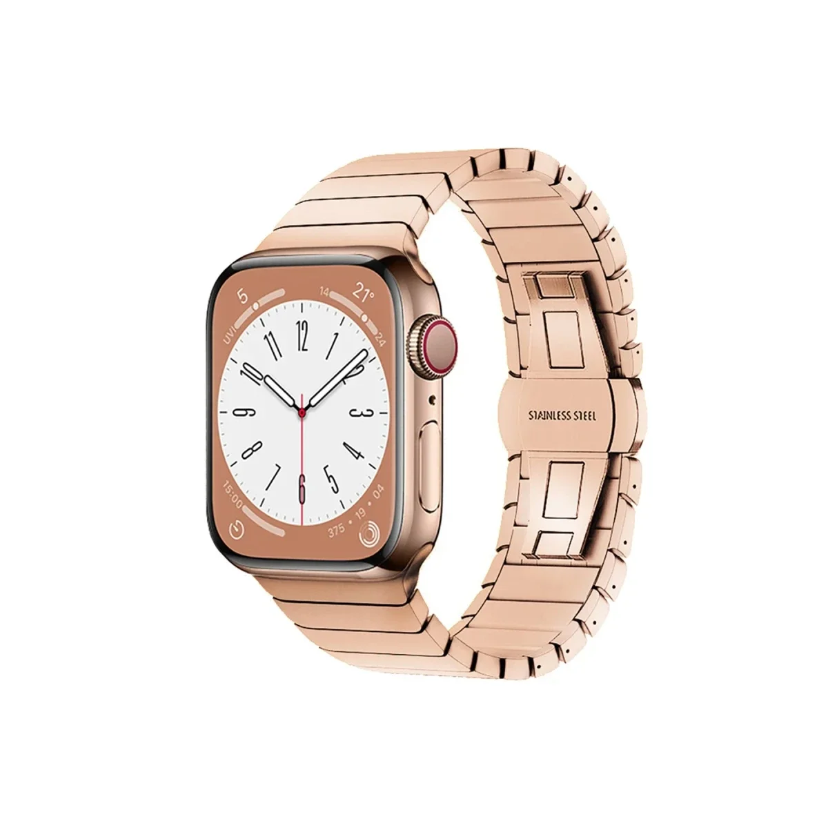 Apple Watch 42mm KR413 Fine Steel Kordon - Rose