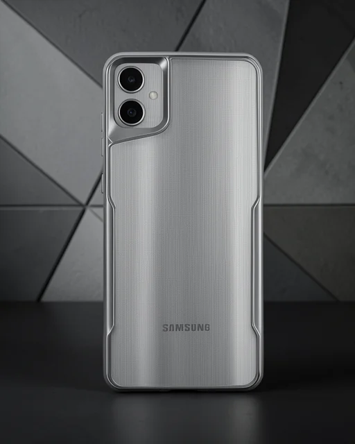 Samsung Galaxy A06 Kılıf Boyi Silikon Kapak - Titan Gri