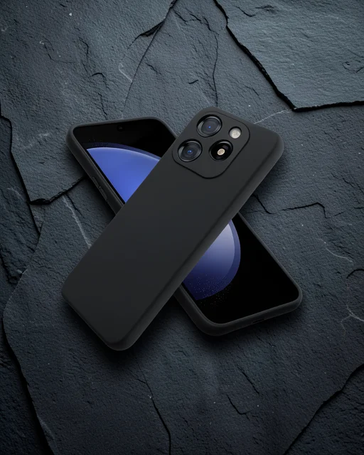 Tecno Spark Go 2024 Kılıf First Silikon - Siyah