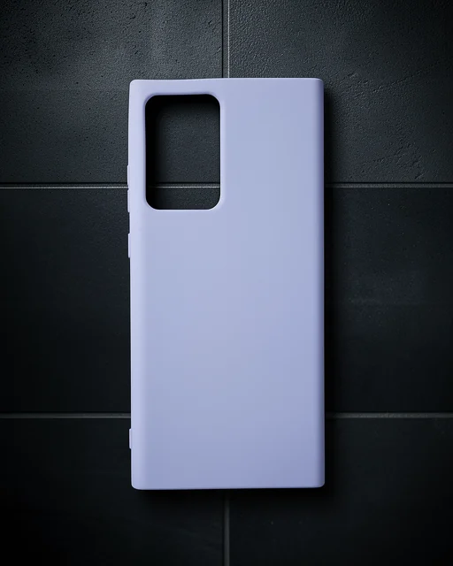 Samsung Galaxy Note 20 Ultra Kılıf Nano İçi Kadife Silikon - Lila