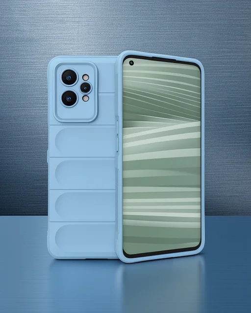 Realme Gt2 Pro 5g Kılıf Optimum Silikon - Sky Blue
