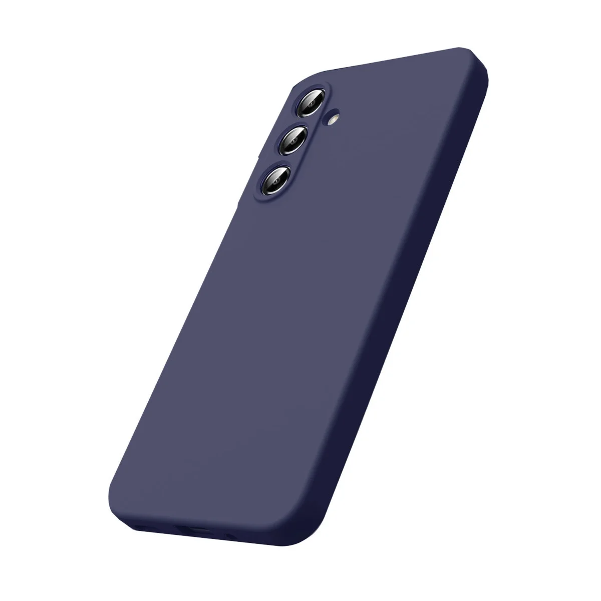 Samsung Galaxy A17 5g Nano İçi Kadife Silikon - Lacivert görsel 2