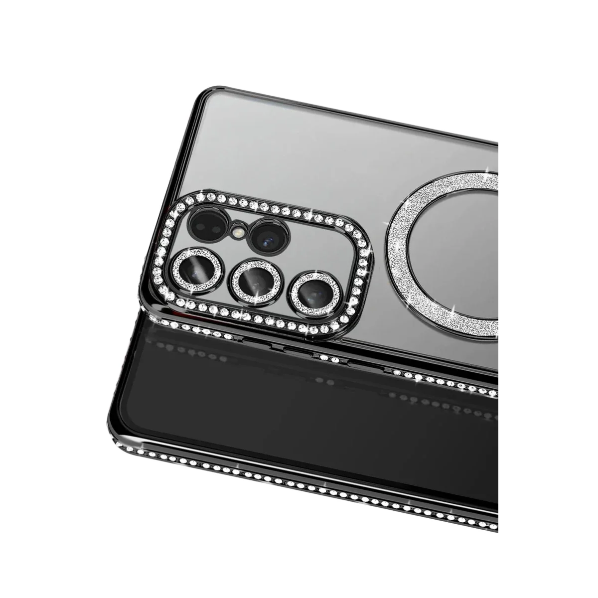 Samsung Galaxy S26 Ultra Joke Simli Magneticsafe Kılıf - Siyah görsel 2