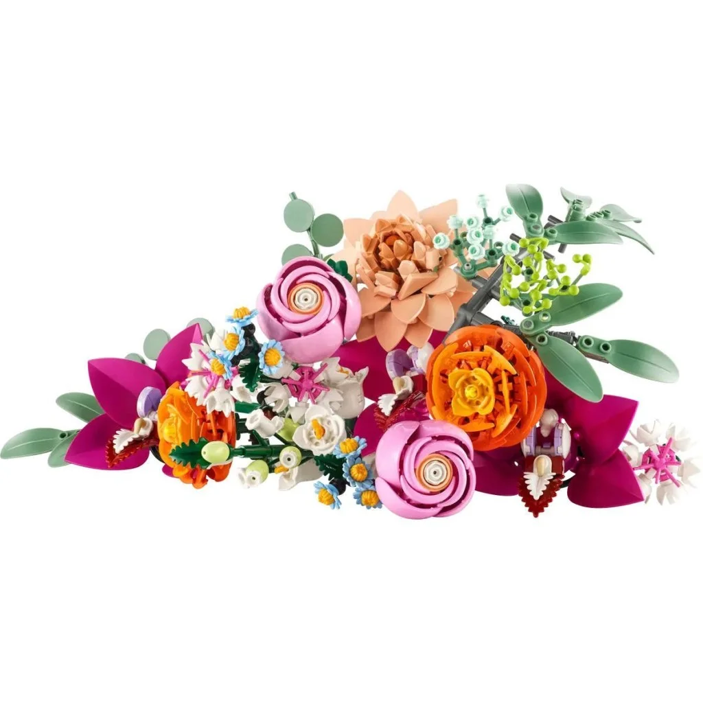 10342 NessiWorld iconic Botanicals Pembe Çiçek Buketi 749 parça +18 yaş görsel 4