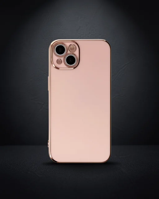 Apple İphone 15 Kılıf Volet Silikon - Pembe