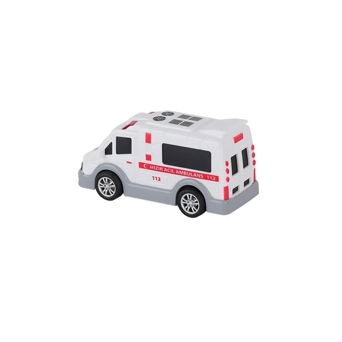 URT004-01 Şehrin Kırılmazları Sürtmeli Ambulans -Birliktoys görsel 2