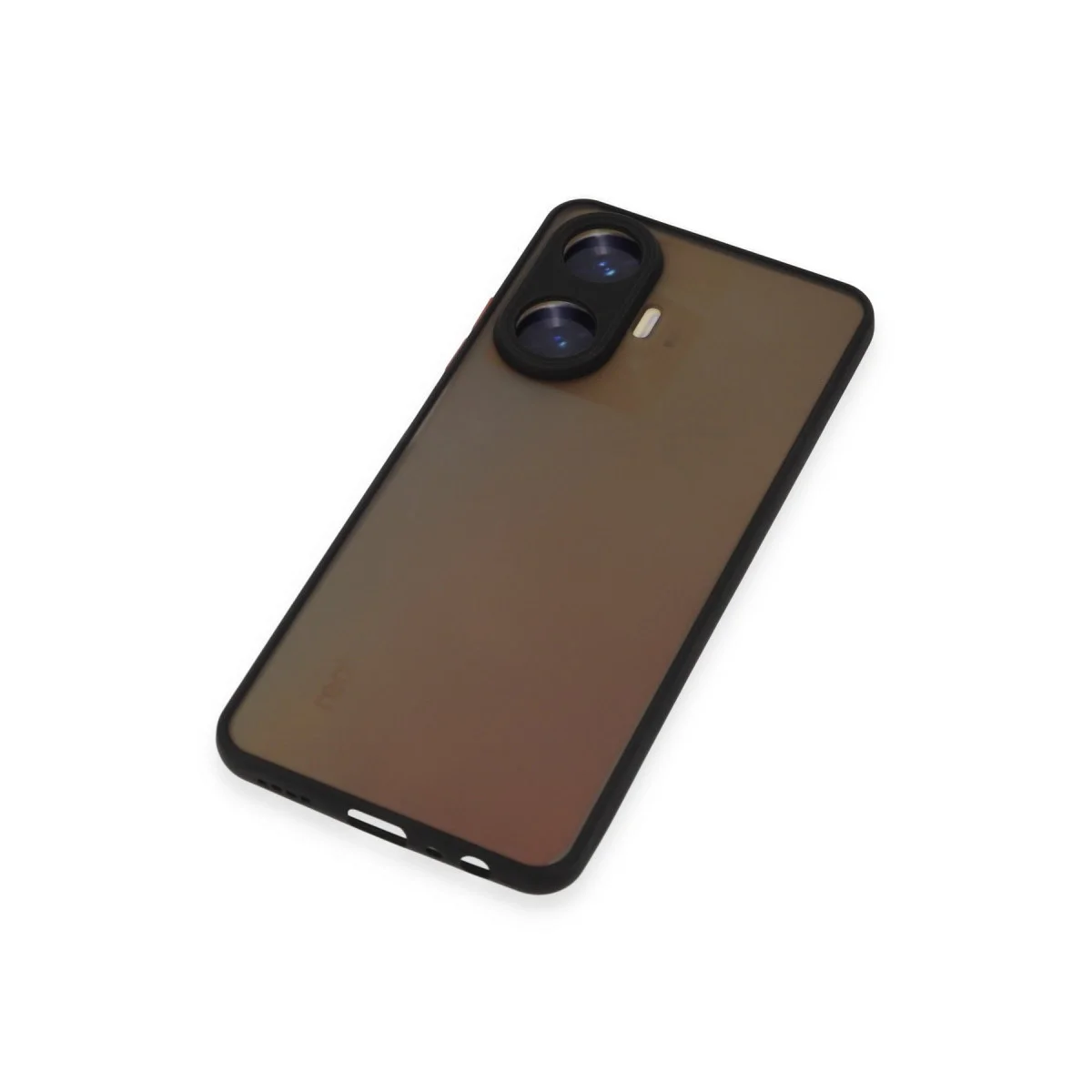 Realme C55 Kılıf Montreal Silikon Kapak - Siyah görsel 6