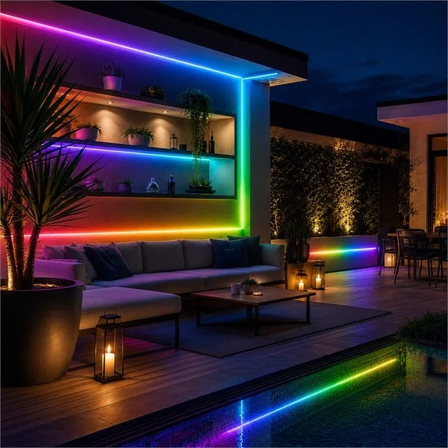 ZMR ZMR-635/B.KK Neon Led Şerit RGB (Kırmızı, Yeşil, Mavi) 12 Volt 120 Ledli 5 Metre görsel 2