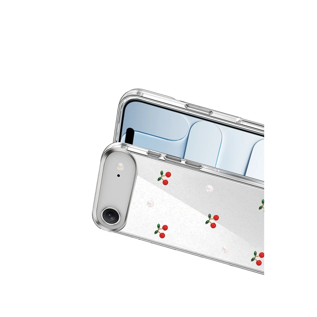 Apple İphone 17 Air Fiyonk Desenli Kapak - Desen 9 görsel 3