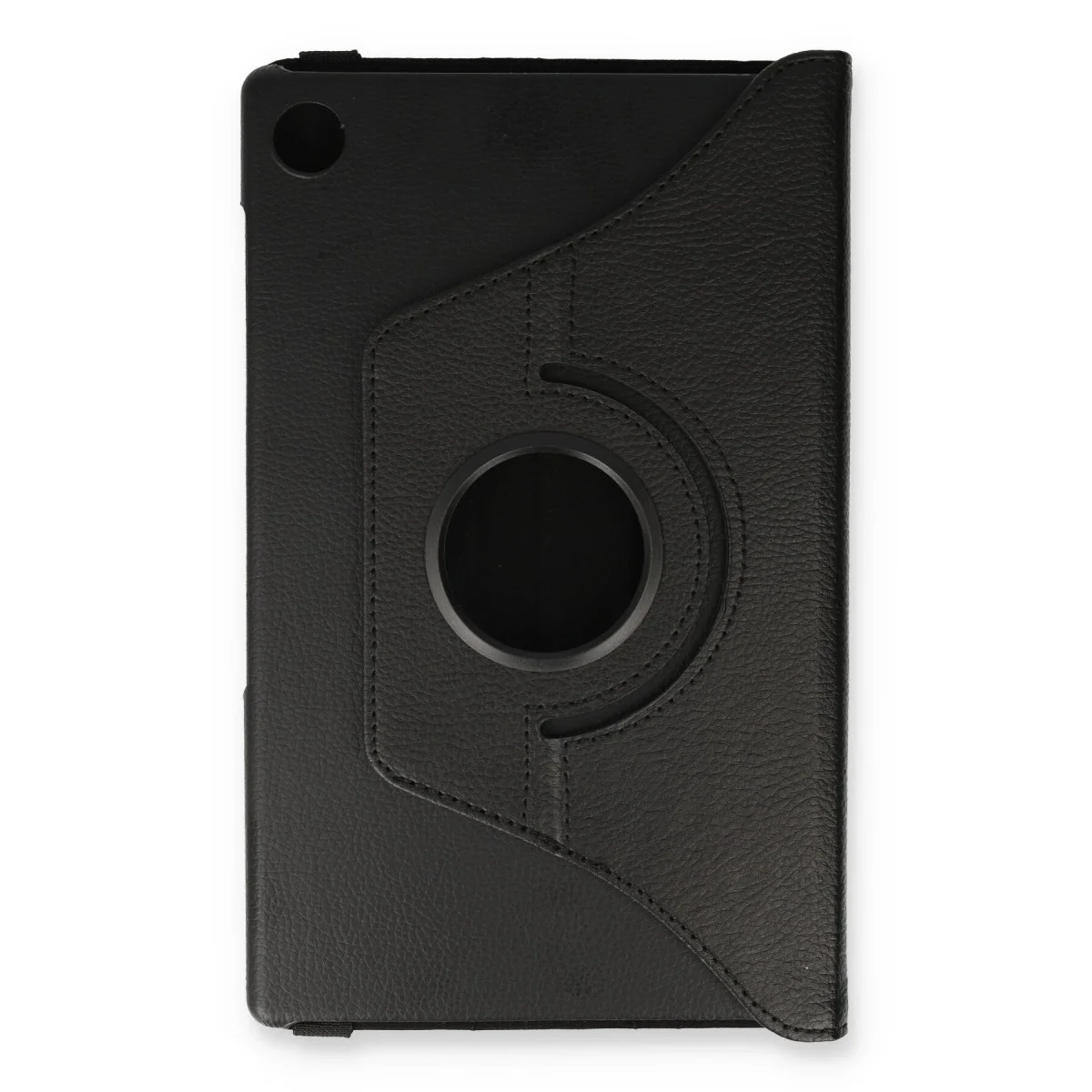 Lenovo M10 Hd X306f Kılıf 360 Tablet Deri Kılıf - Siyah görsel 2