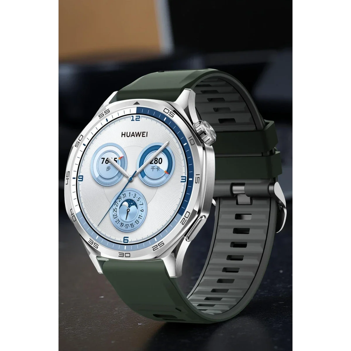 Apple Watch Ultra 49mm Minoc Kordon - Mavi-Beyaz görsel 2