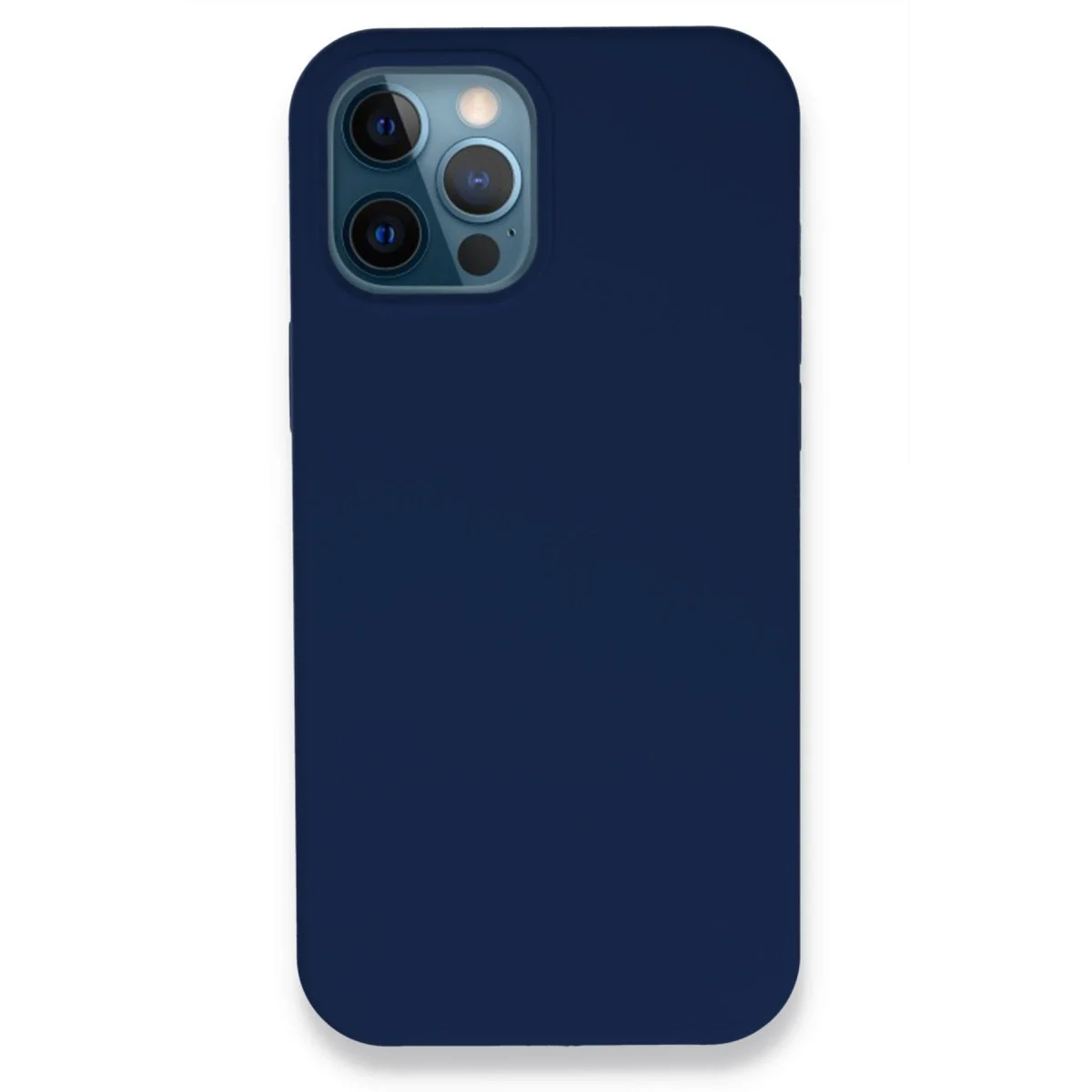Apple İphone 12 Pro Kılıf Lansman Legant Silikon - Lacivert