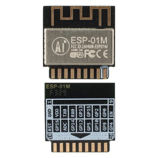 Ai-Thinker ESP-01M WiFi Modülü ESP8285 Çip Yerleşik Antenli Kablosuz Haberleşme Kartı görsel 2