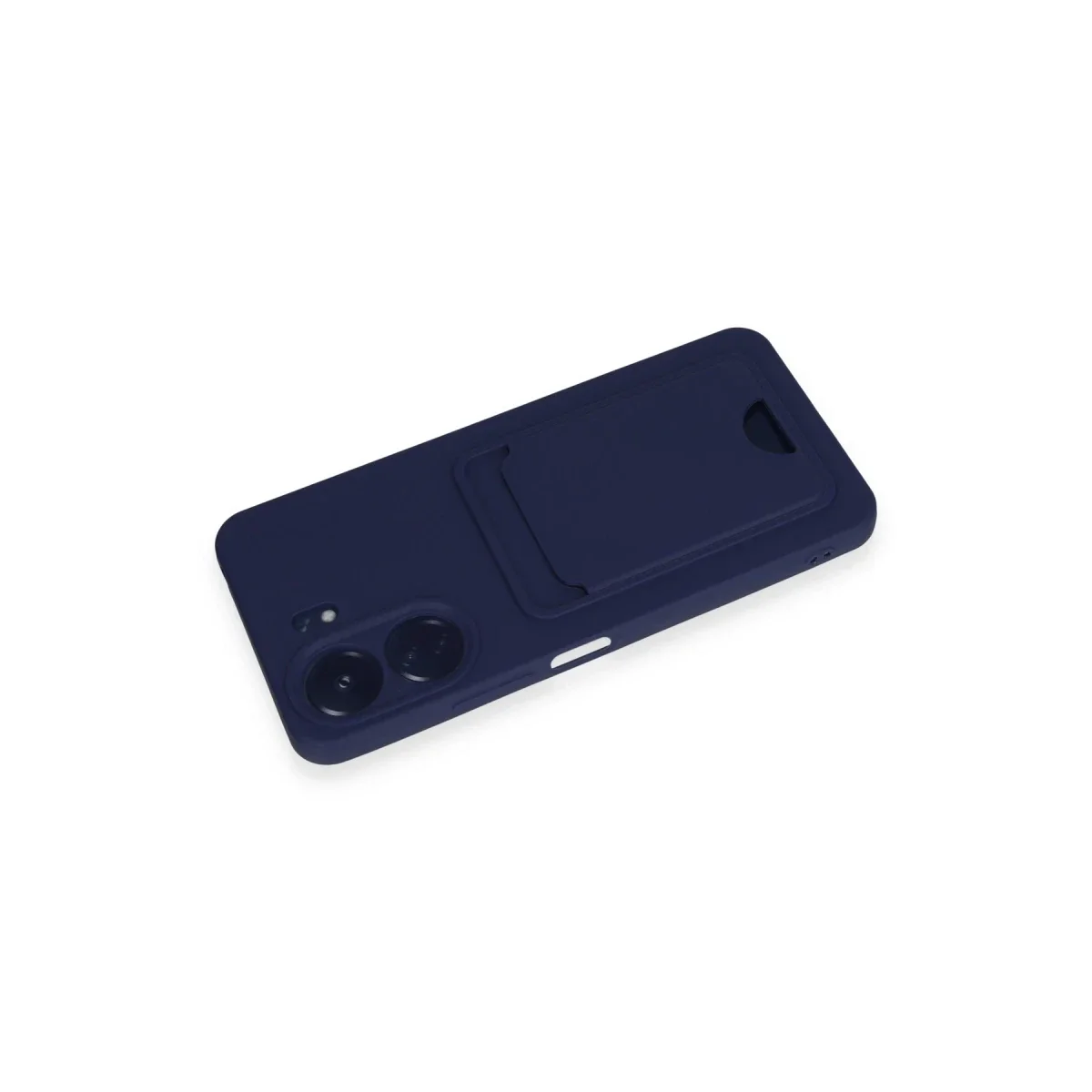 Xiaomi Redmi 13C Kılıf Kelvin Kartvizitli Silikon - Lacivert görsel 3