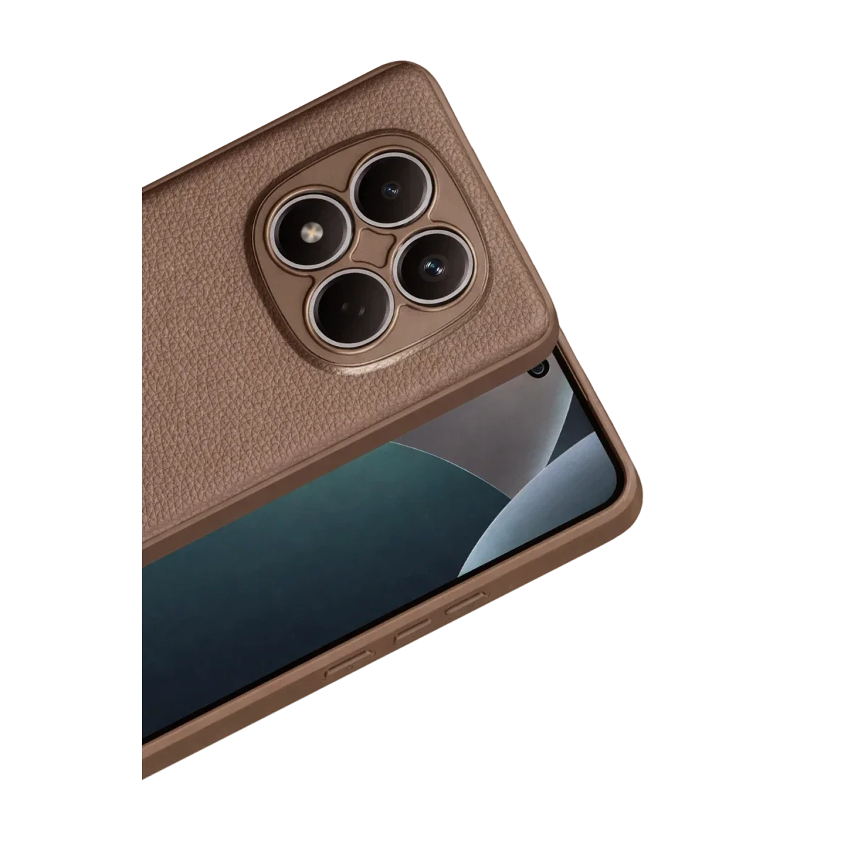 Xiaomi Redmi Note 15 Pro Plus 5G Thermax Silikon Kılıf - Kahverengi görsel 2