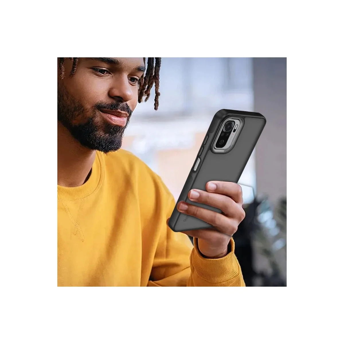 Xiaomi Redmi Note 10 Pro Kılıf Elegant Kapak - Yeşil görsel 3