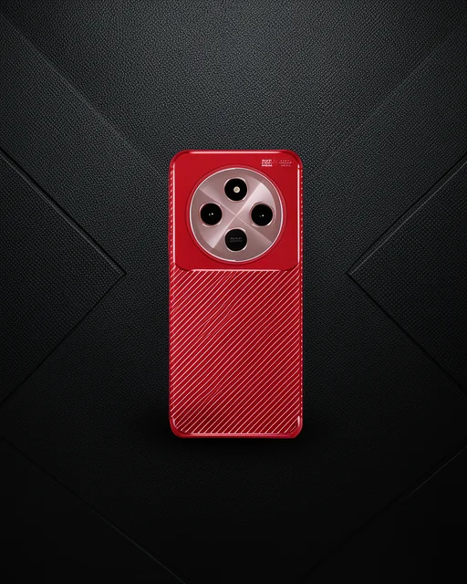 Xiaomi Redmi 14c Kılıf Auto Focus Karbon Kapak - Su Yeşili