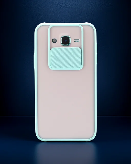 Samsung Galaxy J7 Kılıf Palm Buzlu Kamera Sürgülü Silikon - Turkuaz