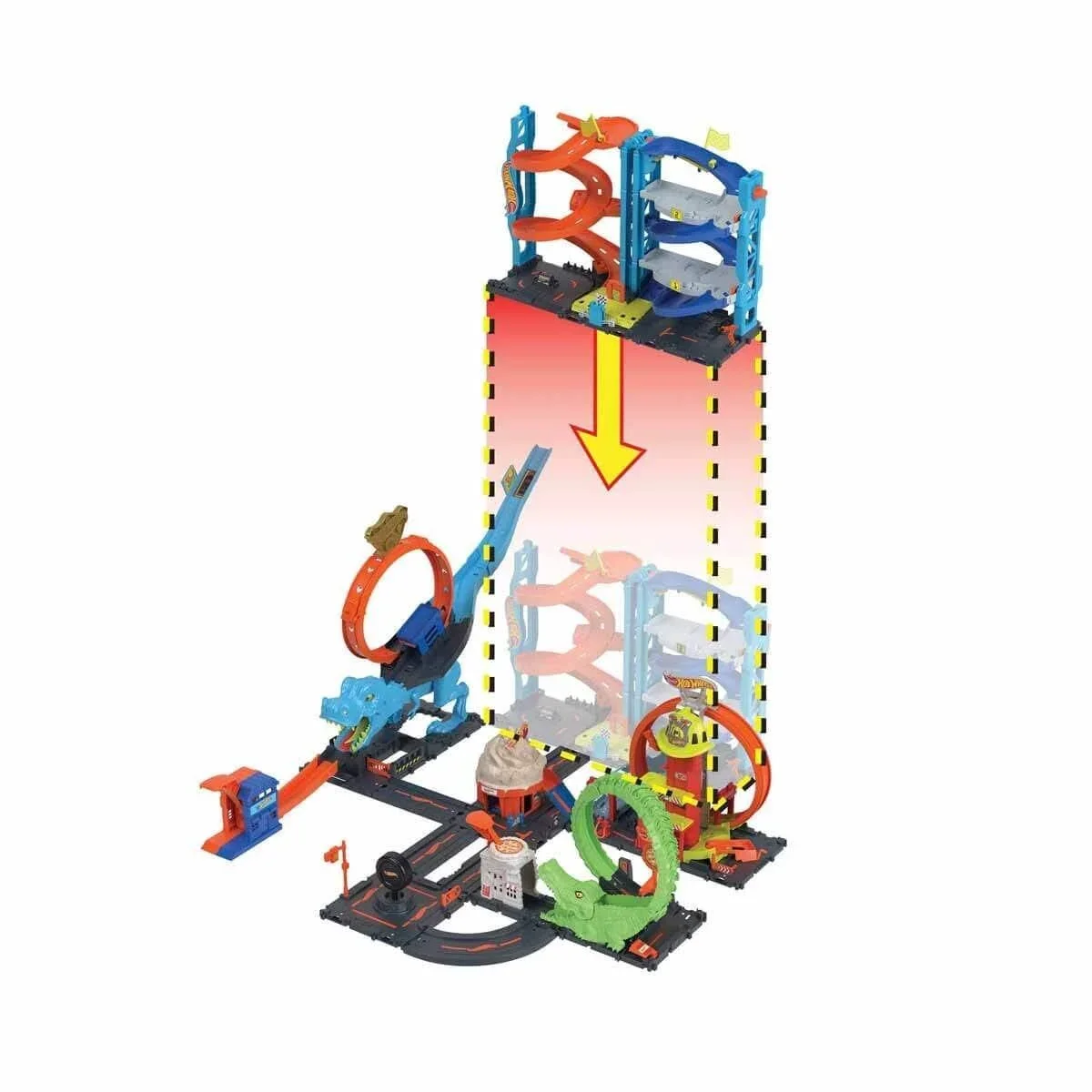 HKX43 Hot Wheels Heyecanlı Yarış Kulesi görsel 6