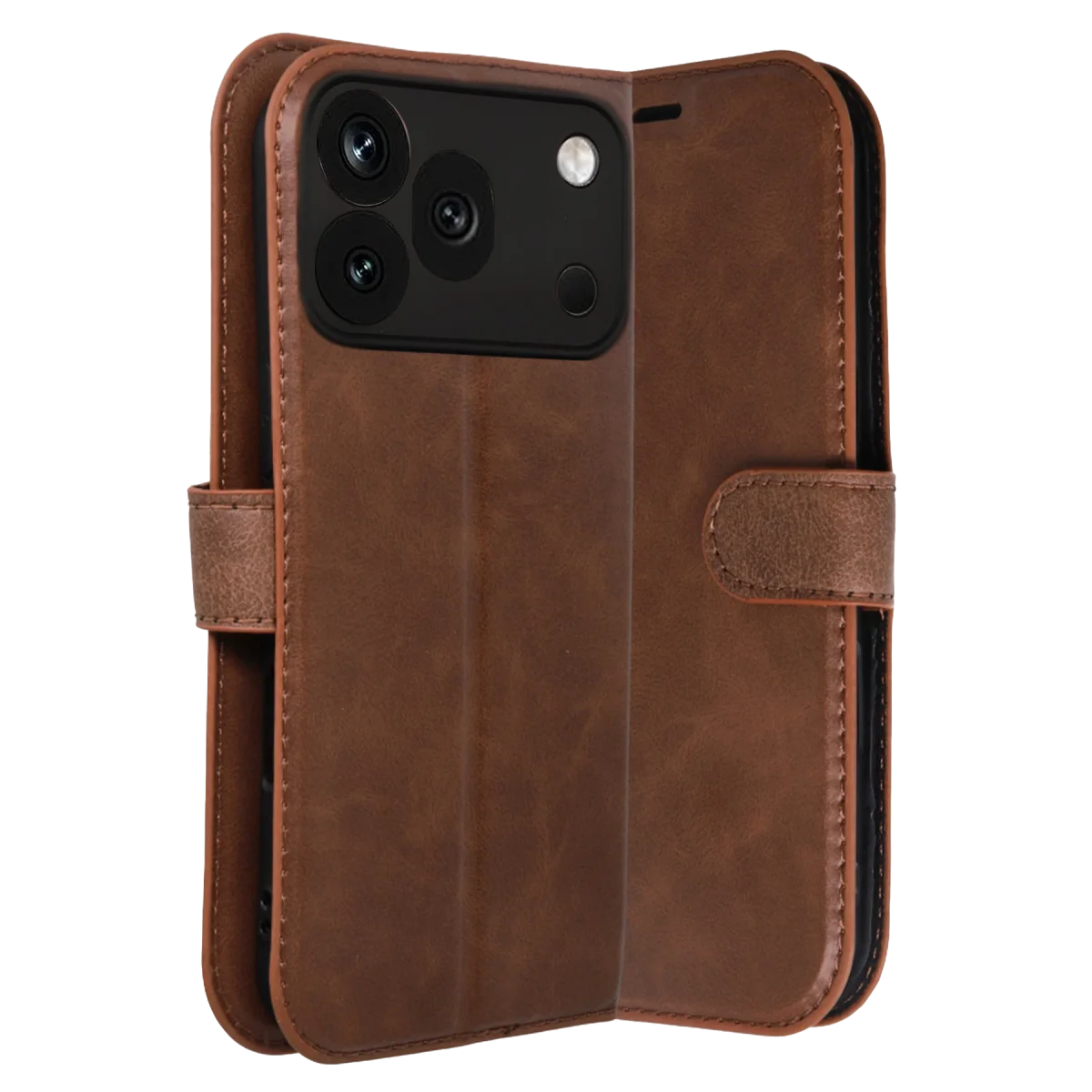 Huawei Honor 600 Pro Trend S Plus Kapaklı Kılıf - Taba