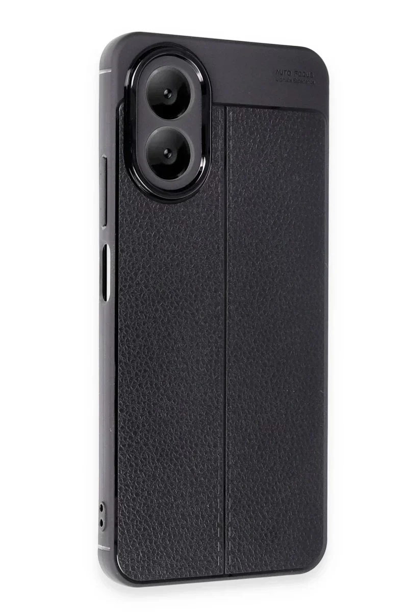 Oppo A38 Kılıf Auto Focus Kapak - Siyah görsel 2