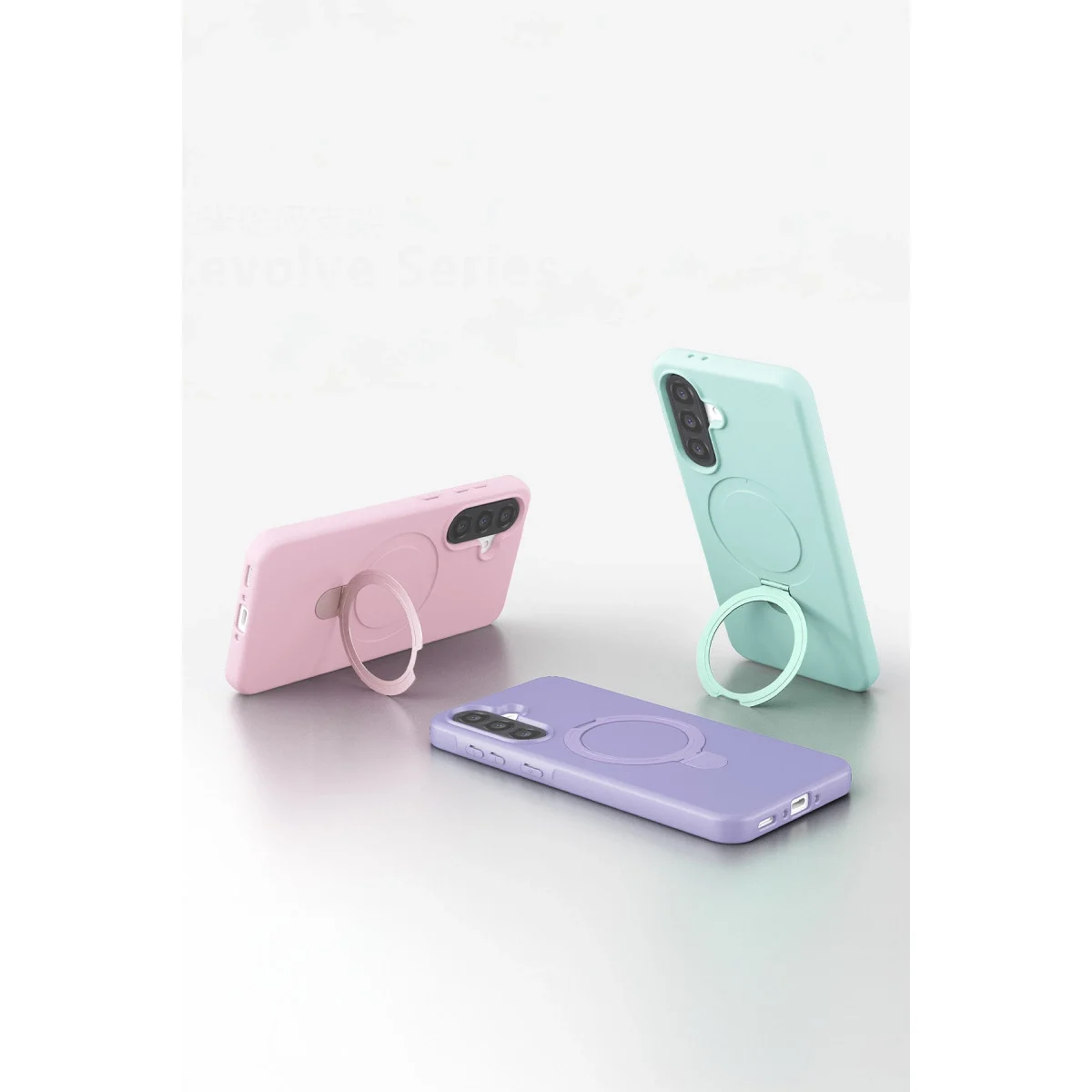 Samsung Galaxy A17 5g Regal Magsafe Standlı Kapak - Çöl Titanyum görsel 5