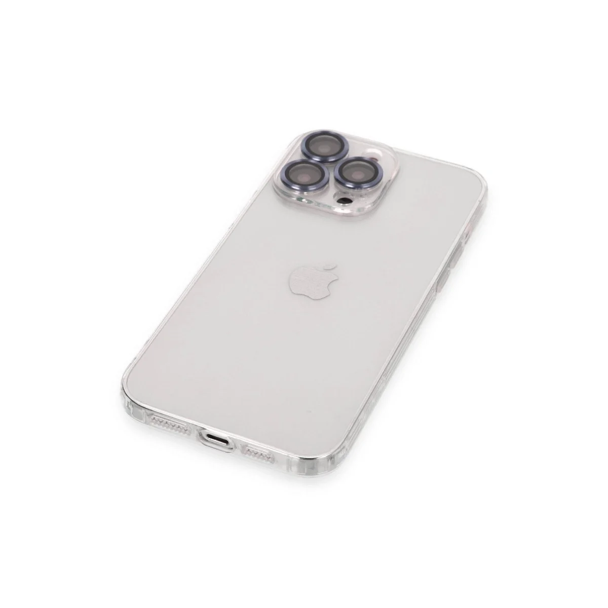 Apple İphone 13 Pro Max Kılıf Luko Lens Silikon - Sierra Blue görsel 4