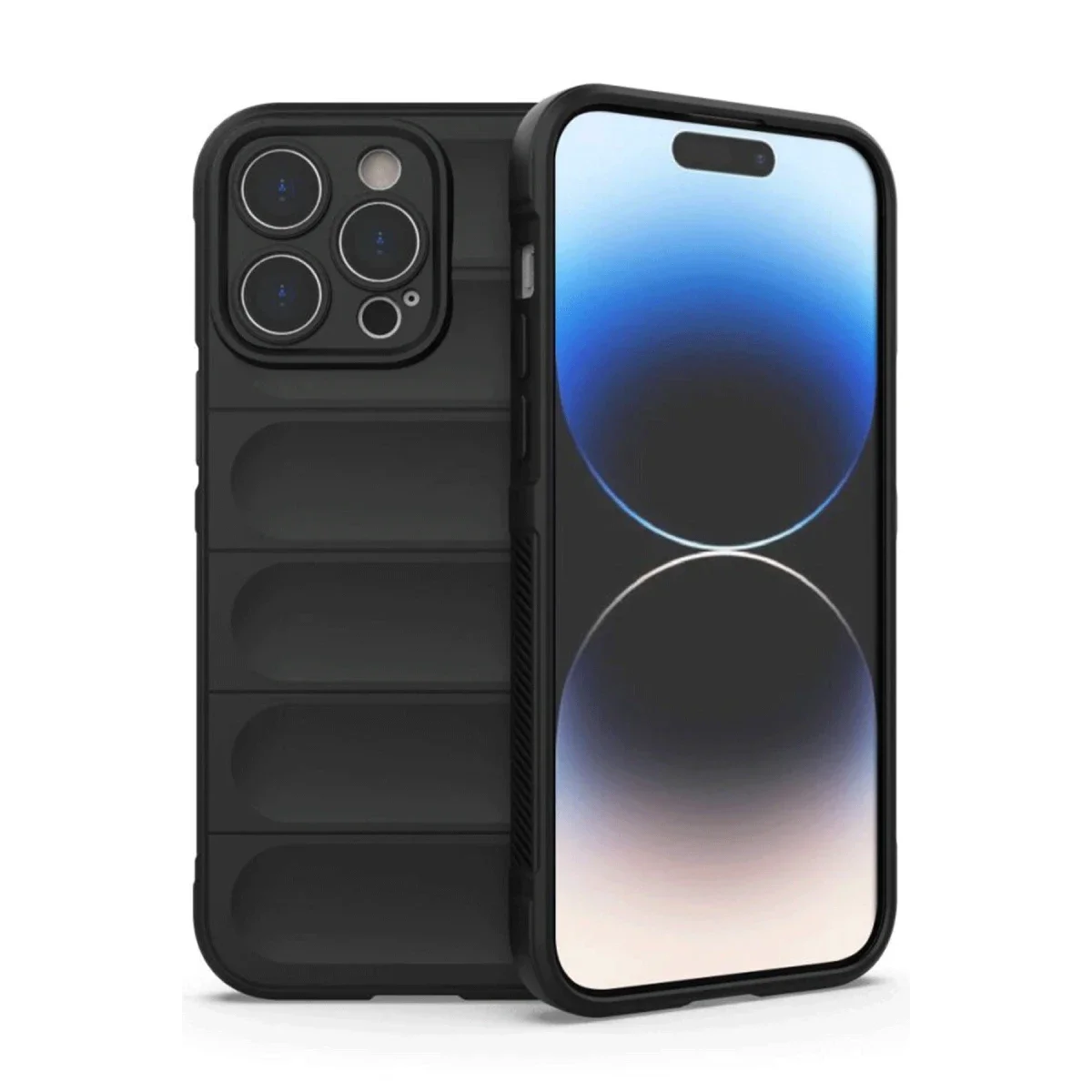 Apple iPhone 14 Pro Max Kılıf Optimum Silikon - Siyah