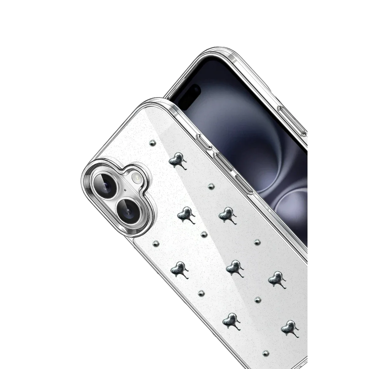 Apple iPhone 16 Fiyonk Desenli Kapak - Desen 1 görsel 4