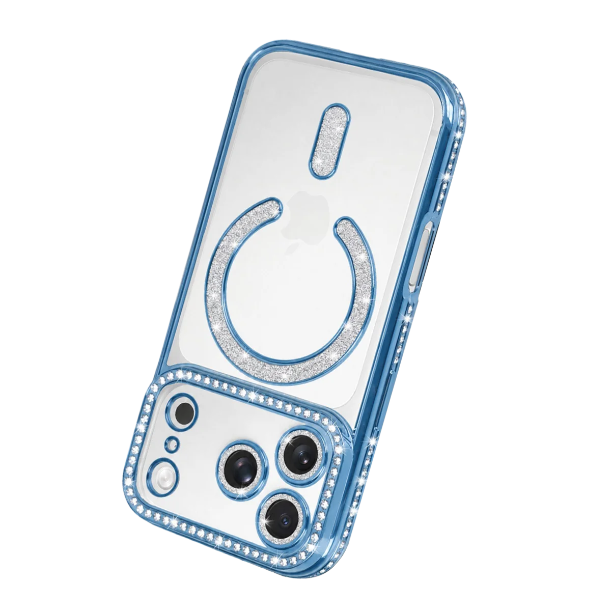 Apple iPhone 18 Pro Joke Simli Magneticsafe Kılıf - Sierra Blue görsel 3