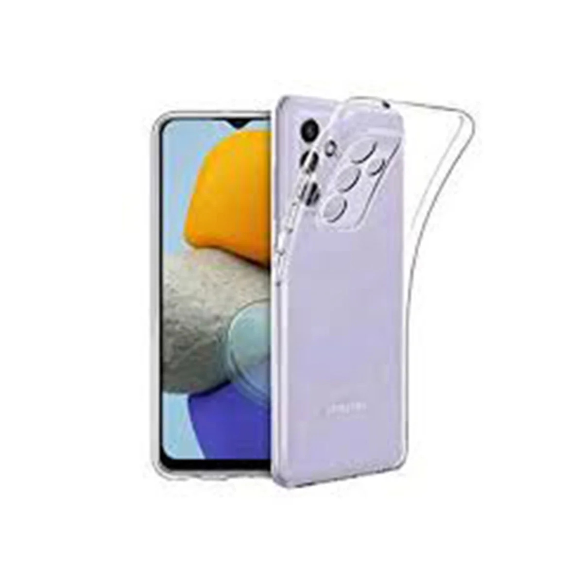 Samsung Galaxy A15 4g Kılıf Lüx Şeffaf Silikon görsel 3