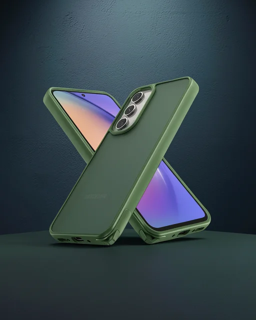 Samsung Galaxy A05s Kılıf Elegant Kapak - Yeşil