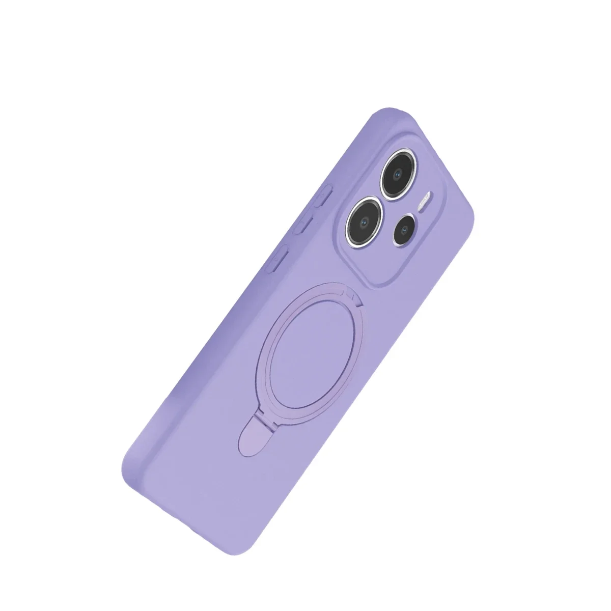 Xiaomi Redmi Note 14 4G Regal Magsafe Standlı Kapak - Lila görsel 4