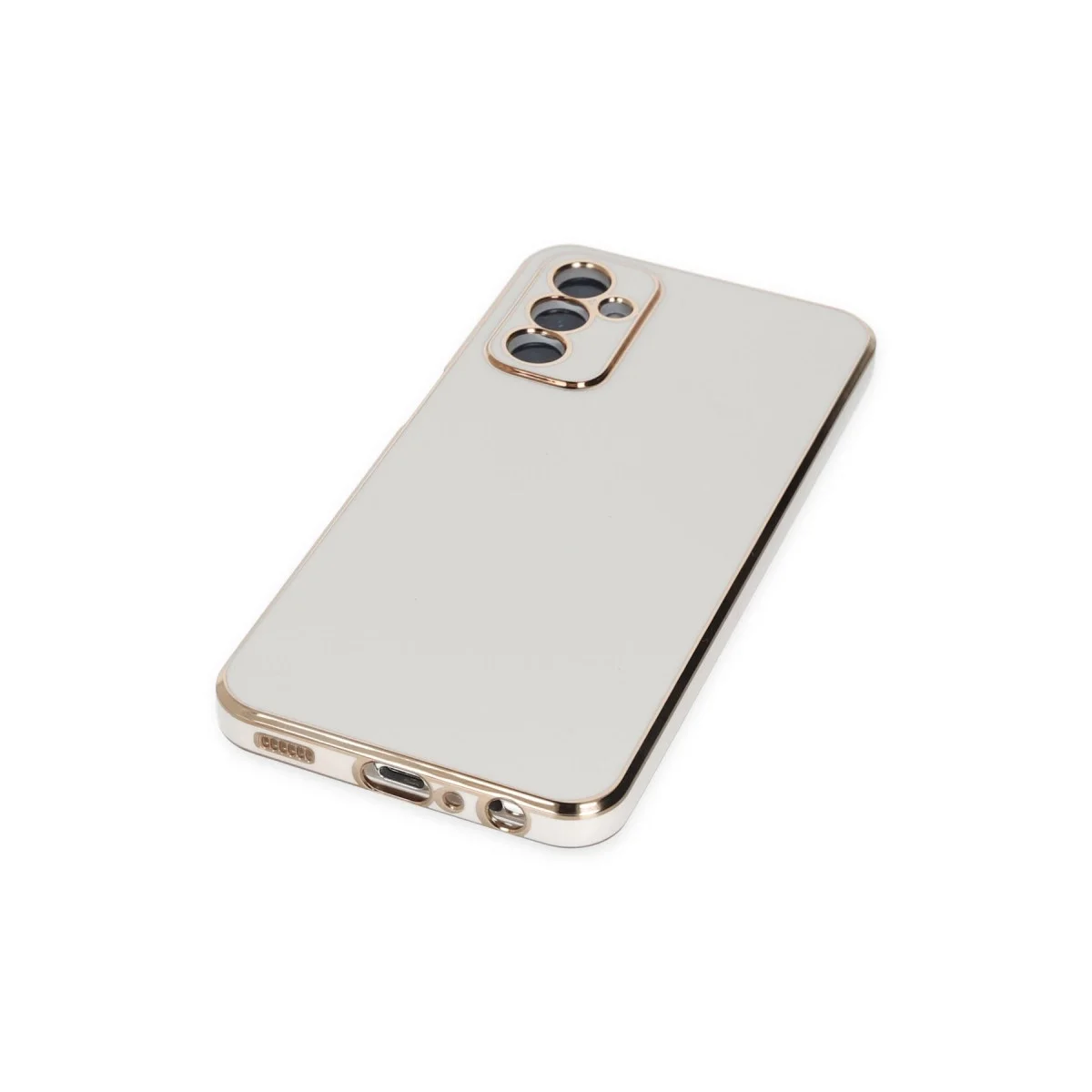 Samsung Galaxy M23 Kılıf Volet Silikon - Beyaz görsel 4