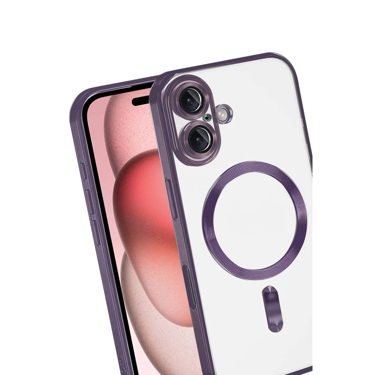 Apple iPhone 17 Kross Magneticsafe Kapak - Mor görsel 3