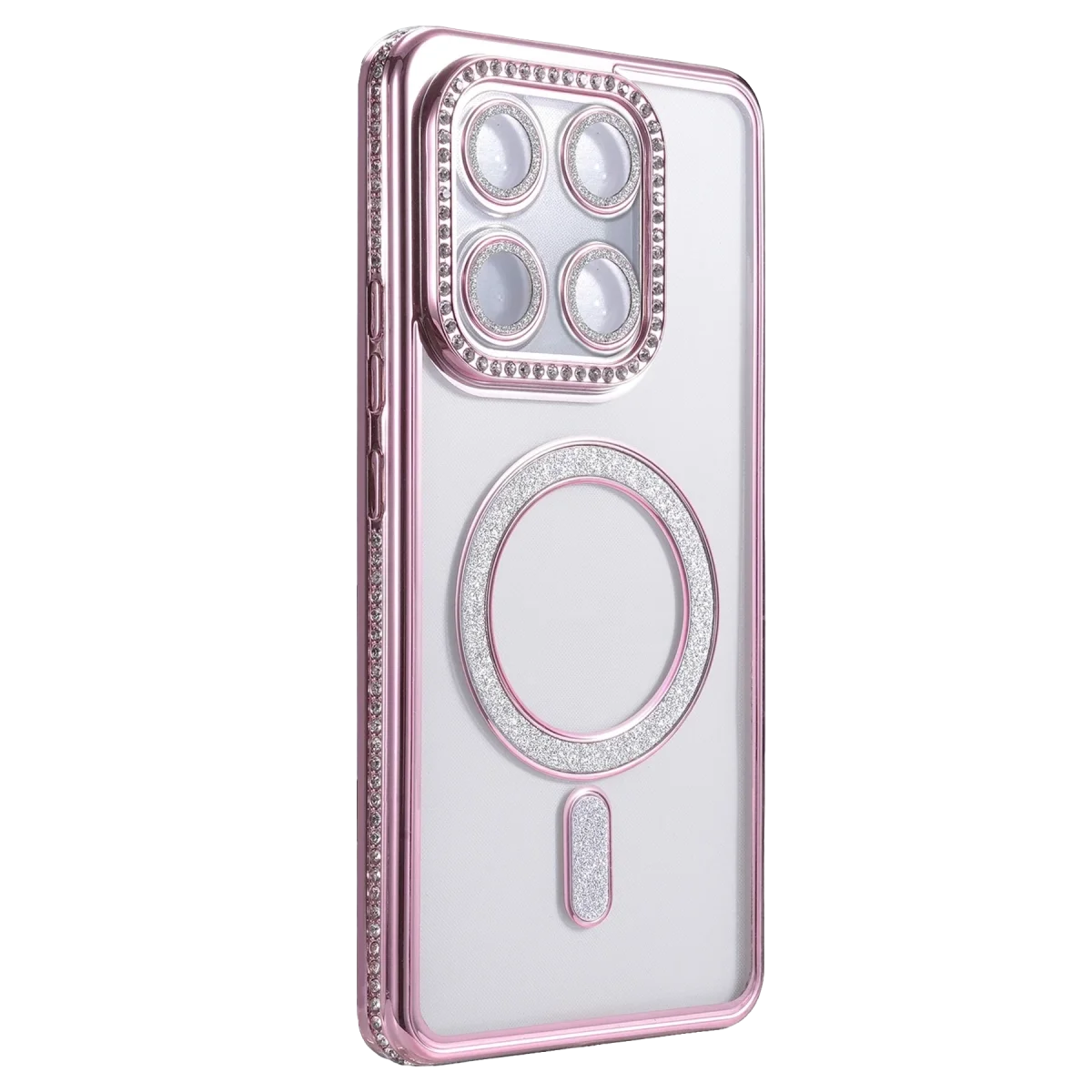 Xiaomi Mi 17t Pro Joke Simli Magneticsafe Kılıf - Pembe görsel 2