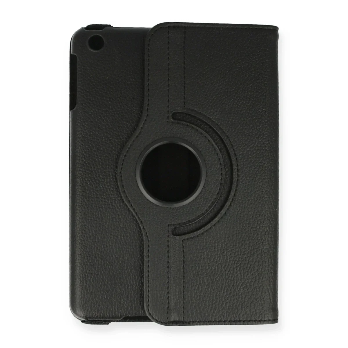 Apple iPad Mini 1 Kılıf 360 Tablet Deri Kılıf - Siyah görsel 2